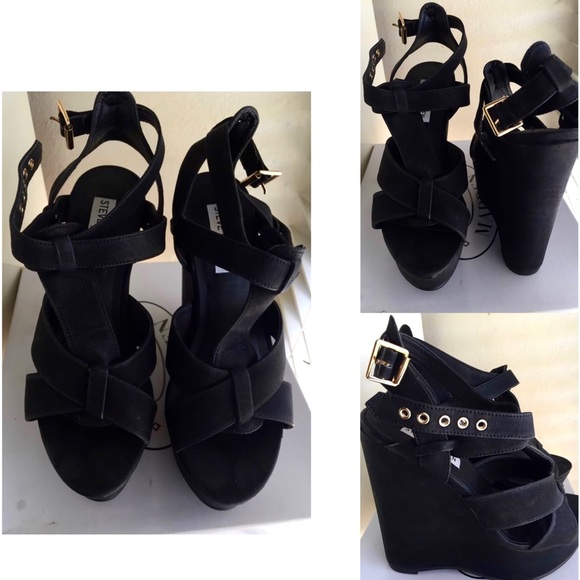 Steve Madden size 7 wedges - Picture 1 of 1